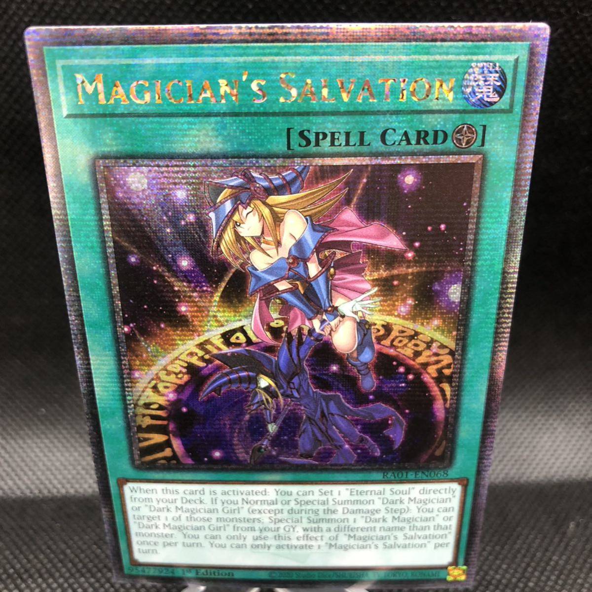 未使用品】遊戯王 英語版 マジシャンズ・サルベーション 25th