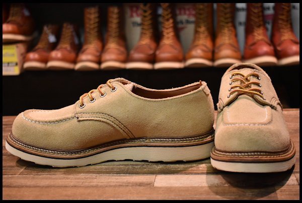9D beautiful goods 13 year ] Red Wing 8097 suede oxford rough out