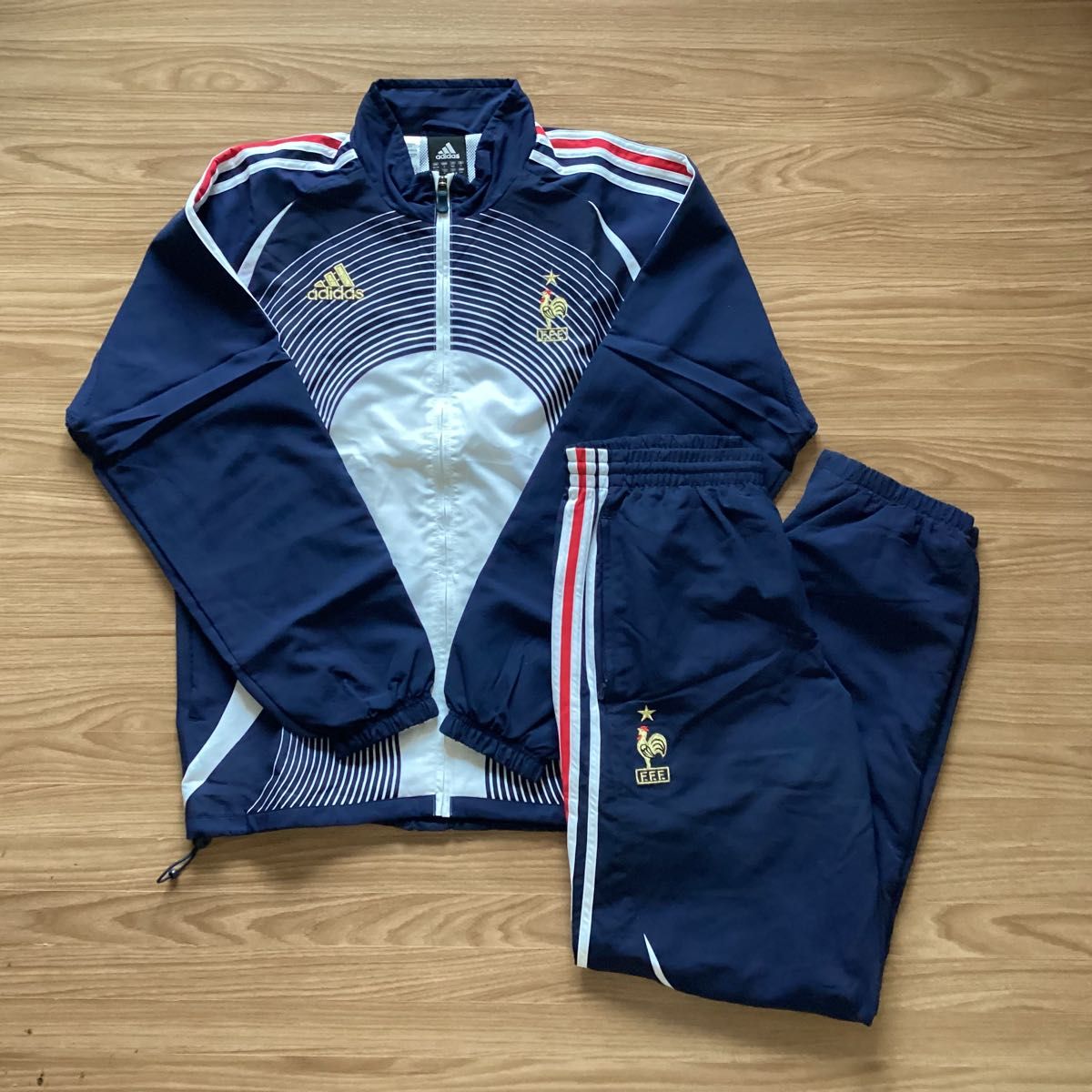 W杯ドイツ2006 フランス代表 トラックスーツ ジダン アンリ レ・ブルー