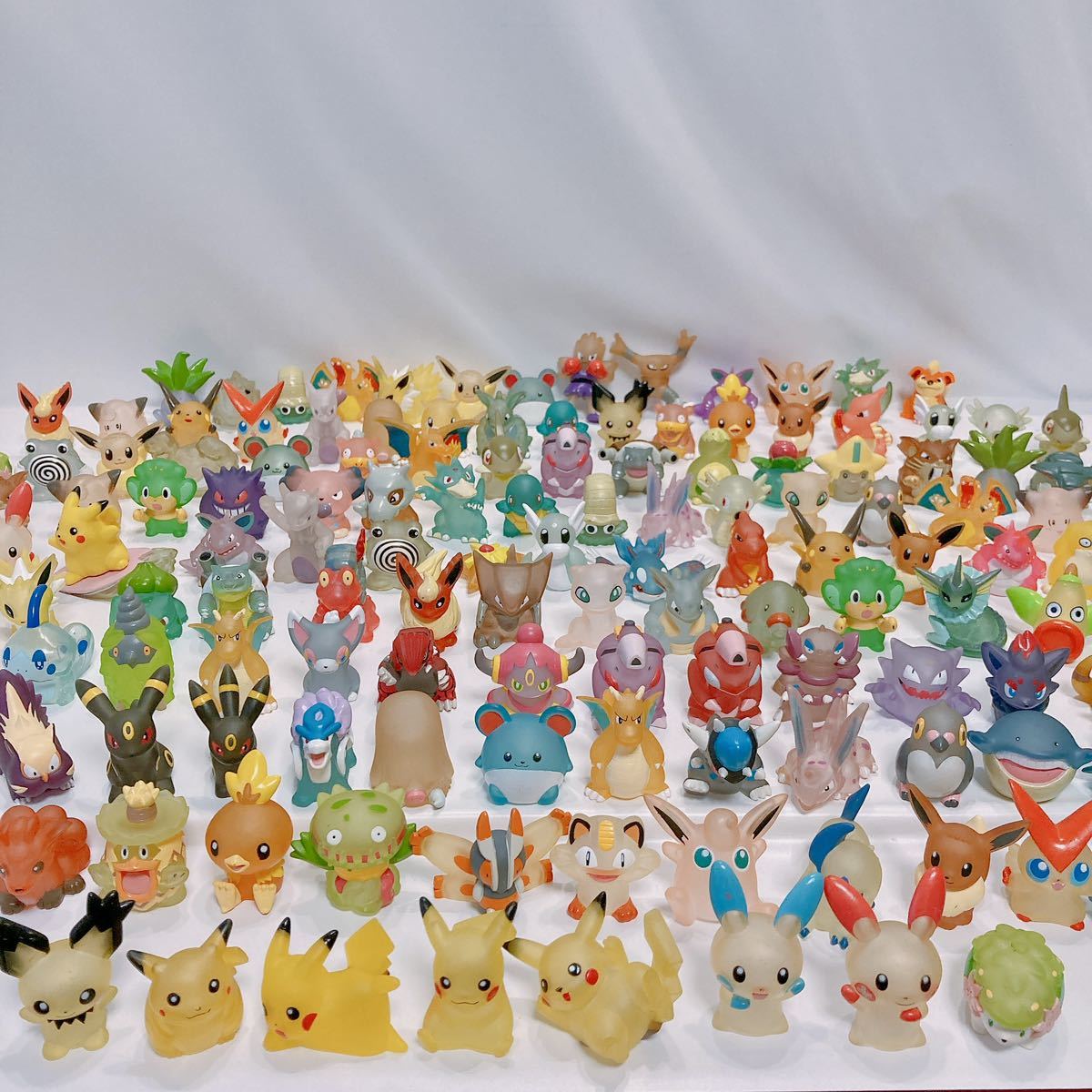 Yahoo!オークション - ポケモンキッズ 指人形 全クリア 150体以上 まと