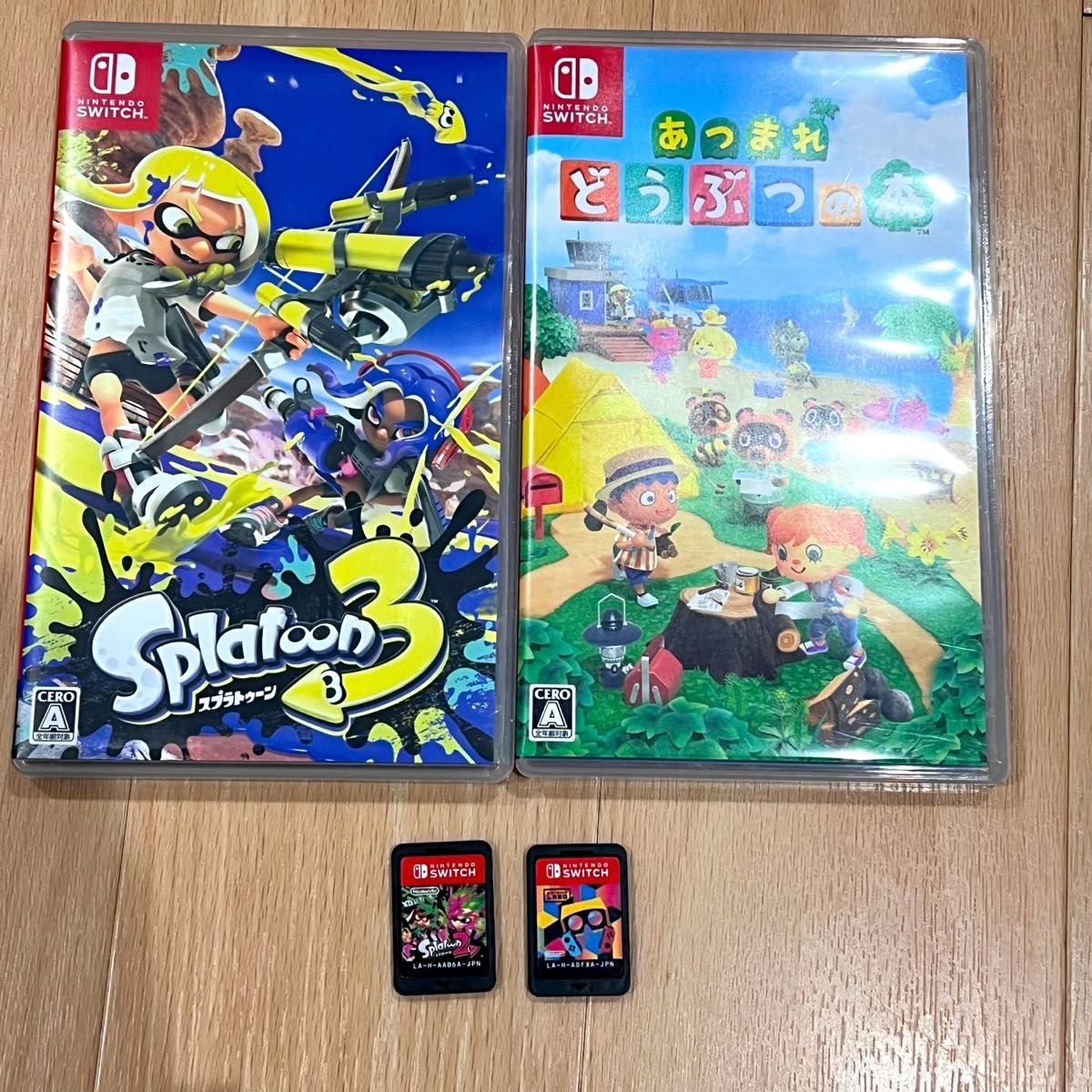 Nintendo Switch スプラトゥーン3 あつまれ どうぶつの森 ソフト