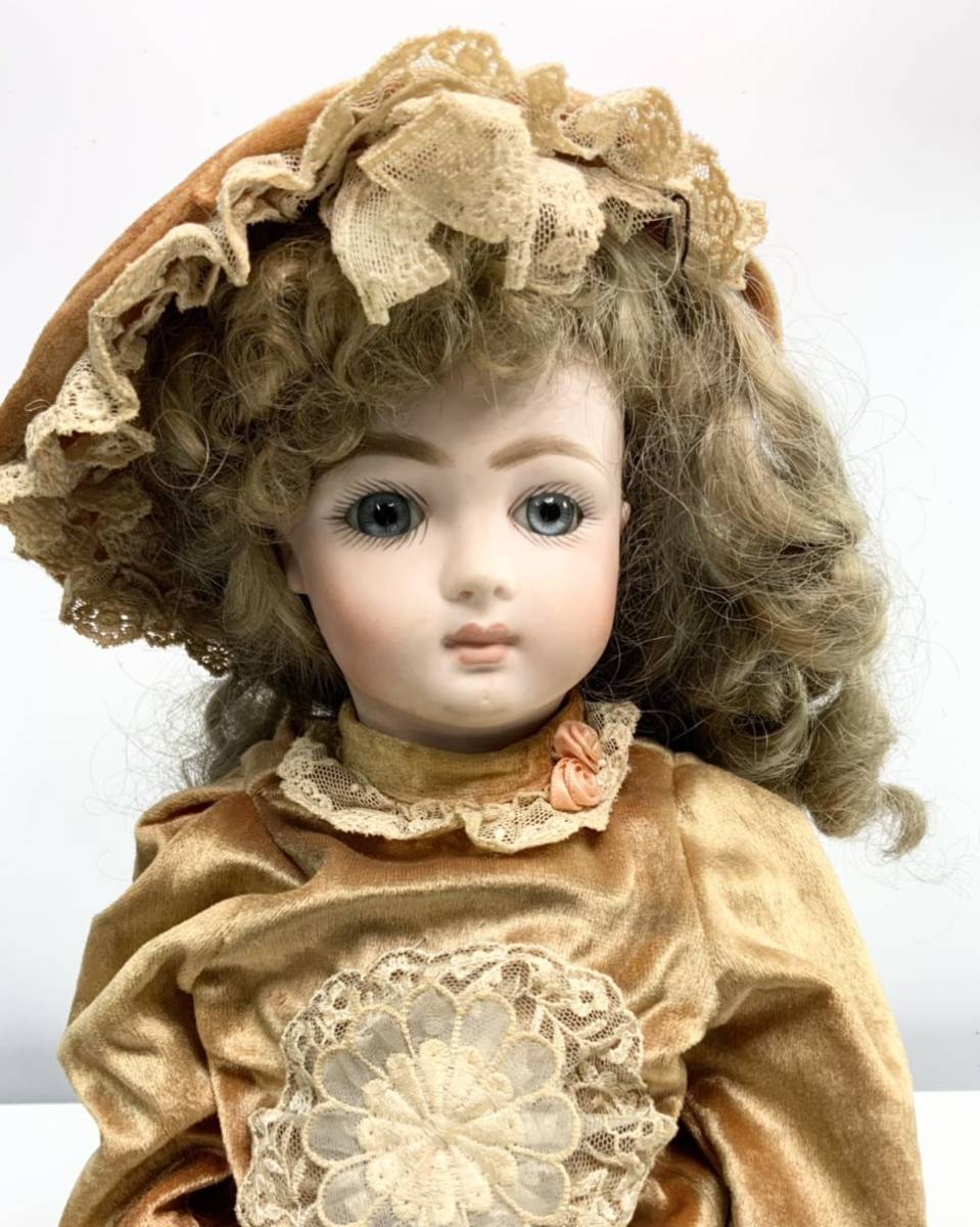 Yahoo!オークション - ビスクドール 女の子 コレクターズ 西洋人形 ド