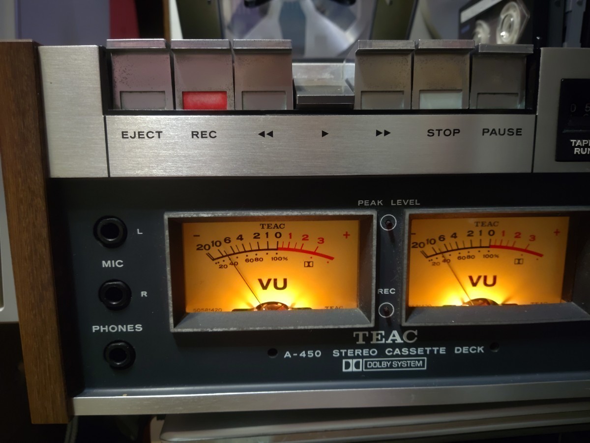 Yahoo!オークション - 希少 名機 TEAC A-450 各ベルト交換済み 計4本