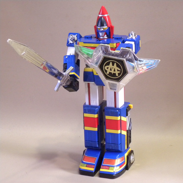 希少 当時物 バンダイ 電撃戦隊チェンジマン DX超合金 電撃合体