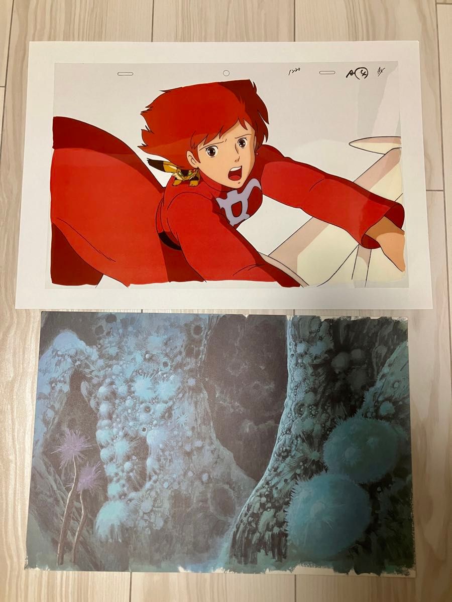 スタジオジブリ 風の谷のナウシカ 複製セル画 背景セット 宮崎駿