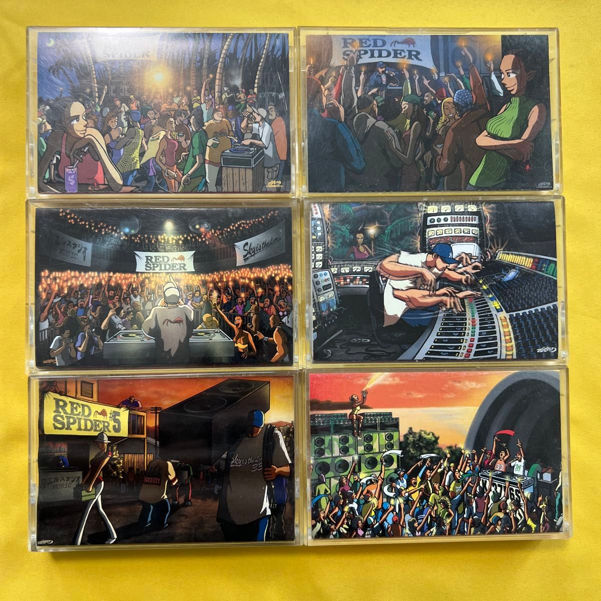 RED SPIDER MIX TAPE 1〜6/REDSPIDER レッドスパイダー 湘南乃風 HAN