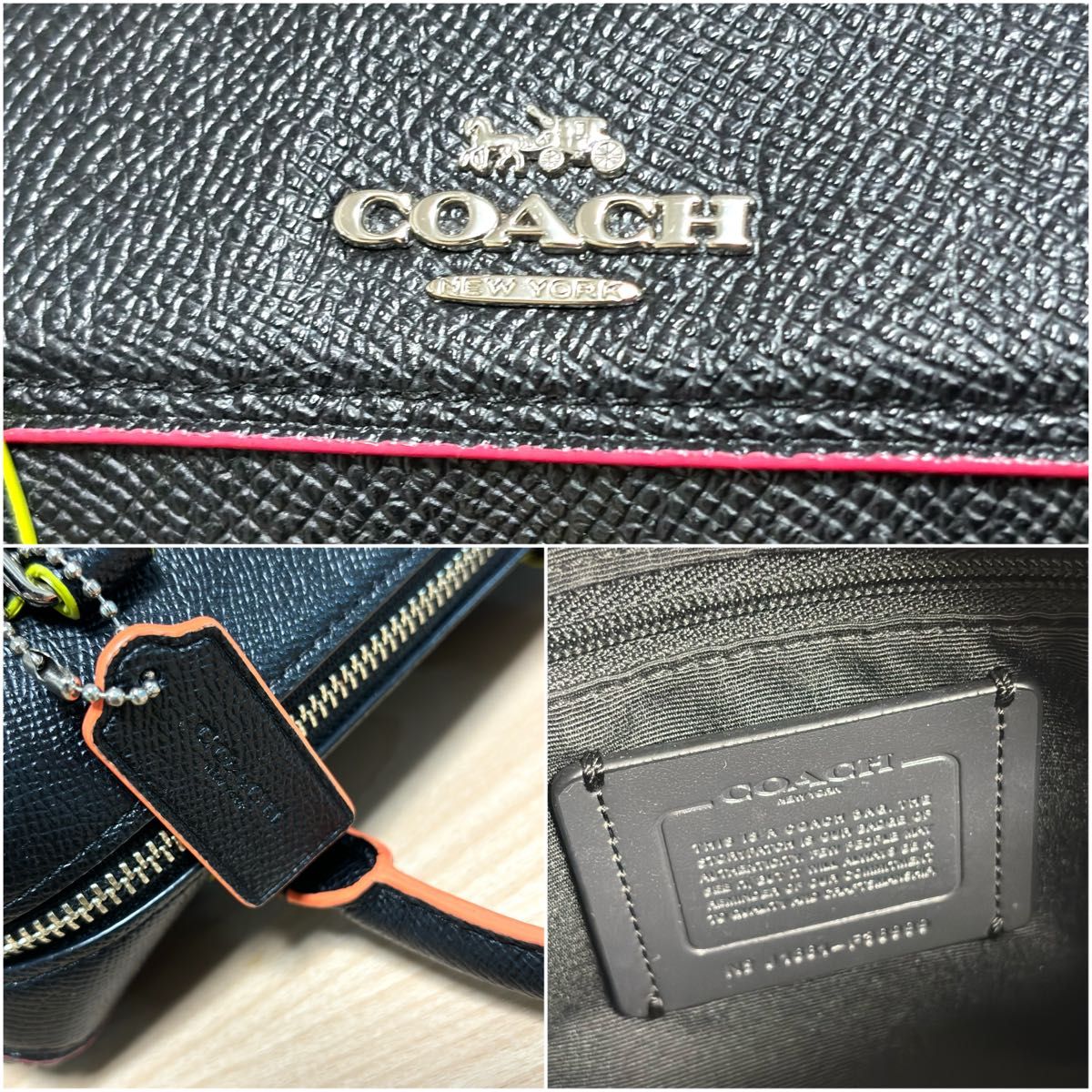 極美品】 COACH コーチ ミニベネット サッチェル 2WAY ミニボストン