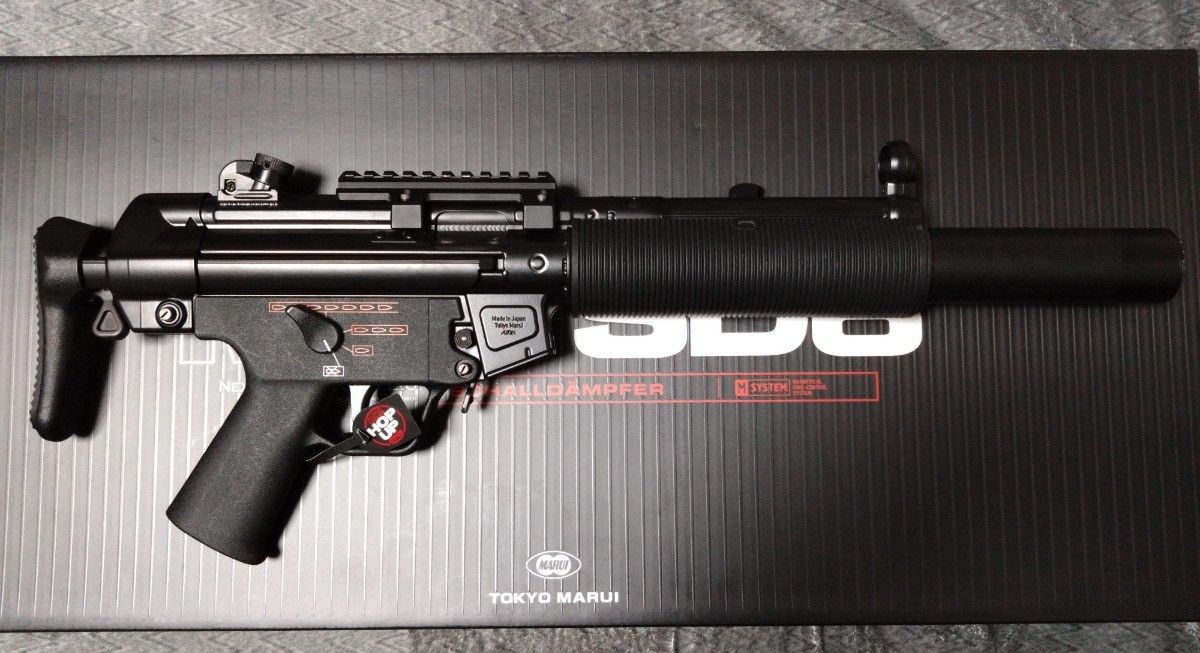 東京マルイ 次世代電動ガン MP5SD6 固定ストック 純正マウントレール