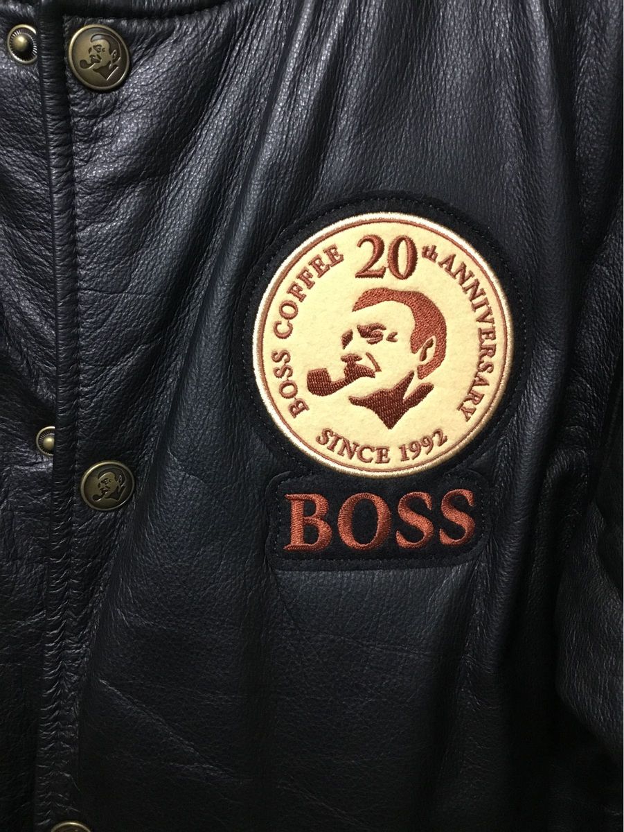 ボスジャン ボス20周年記念オールレザースタジャン 非売品 Lサイズ