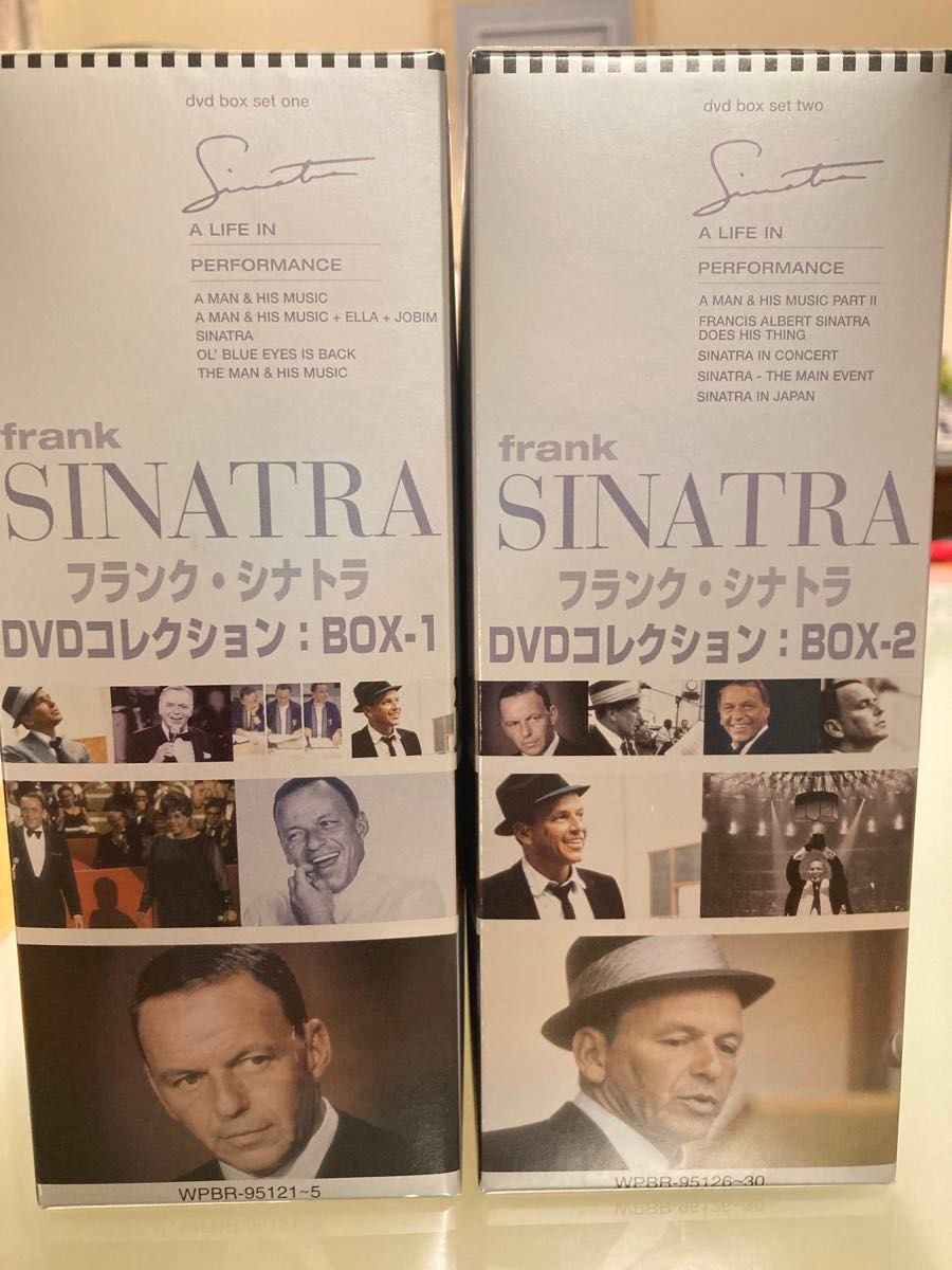 フランク・シナトラDVDコレクションBOX 2セット フランク・シナトラ