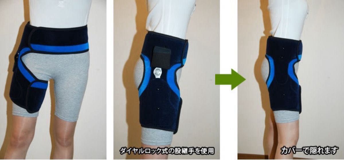 トクダオルソテック ヒッププロテクターⅡ 股関節保護装具 左Mサイズ