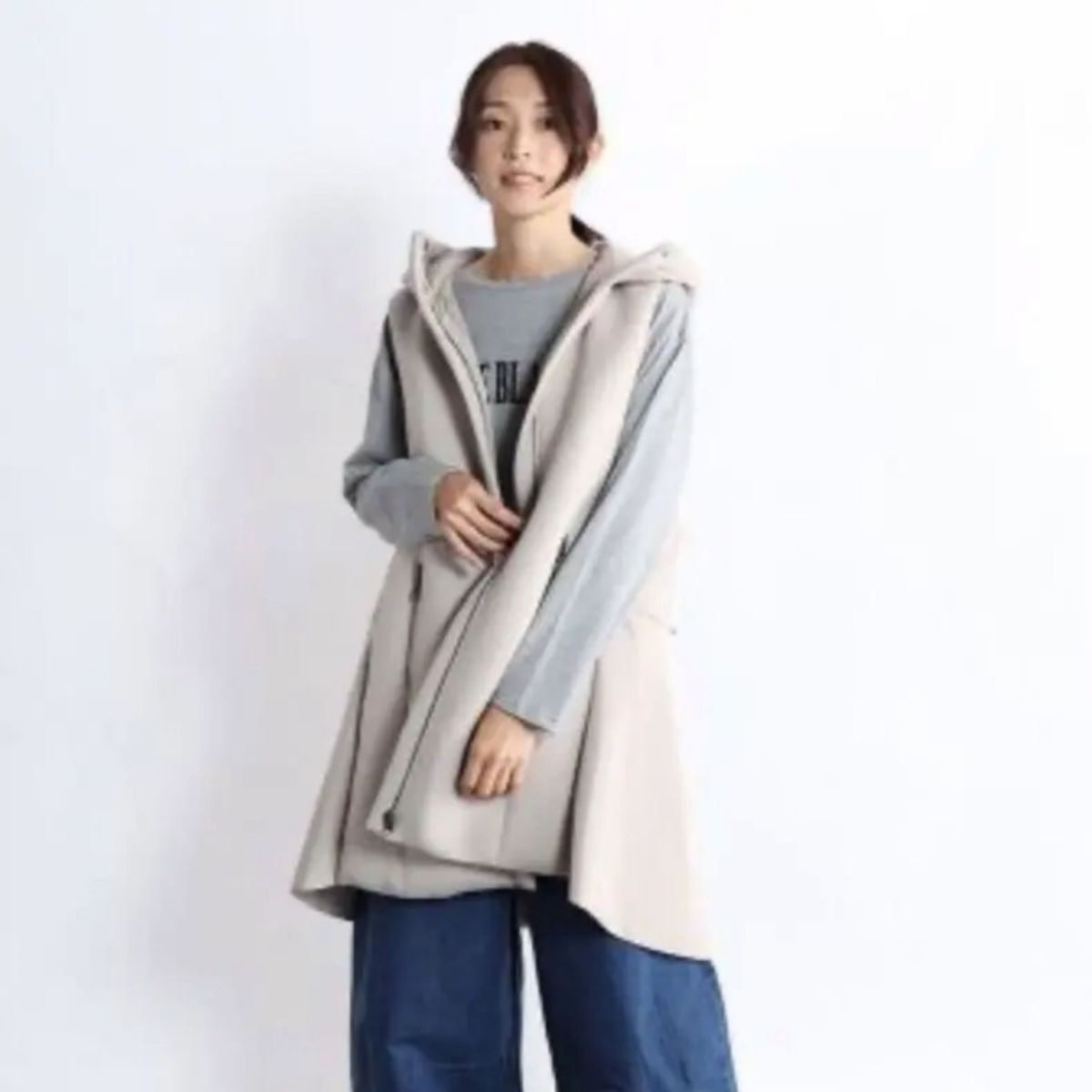 ウール ライトグレー コート ヤマダヤclove福袋 ウール ライトグレー