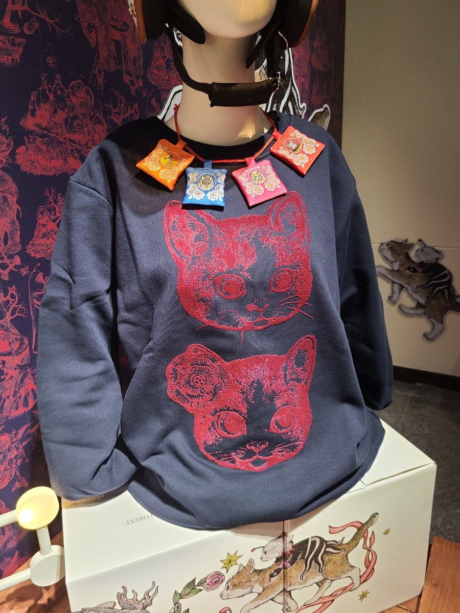 L 台湾 奇幻動物森林 樋口裕子展 台湾 ヒグチユウコ ネイビー