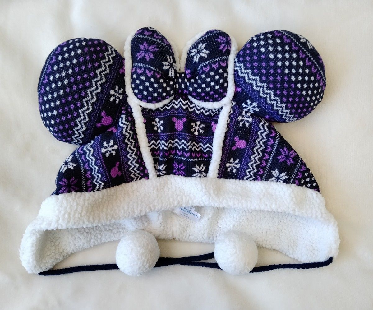 ディズニー ノルディック柄 ミニー ファンキャップ パープル｜Yahoo