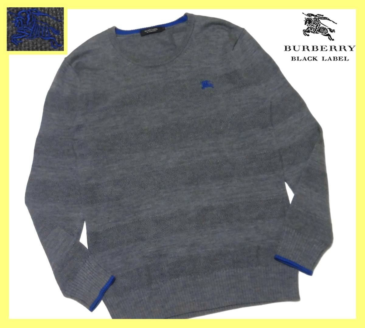 極美品 大人気 L(3) バーバリーブラックレーベル BURBERRY BLACK LABEL