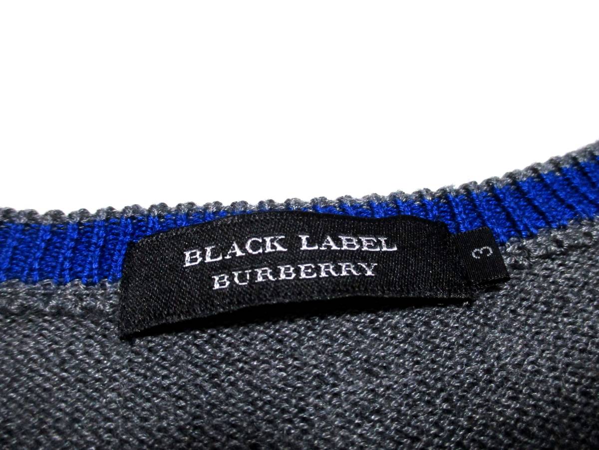 極美品 大人気 L(3) バーバリーブラックレーベル BURBERRY BLACK LABEL