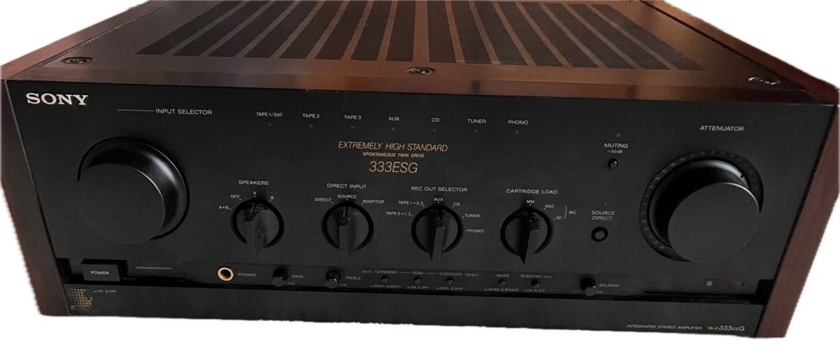 SONY/ソニー】プリメインアンプ TA-F333ESG 取扱説明書付pdfプリント