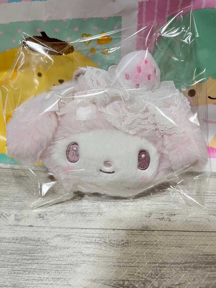サンリオ マイメロディ 白いちごのティータイム フェイスポーチ｜Yahoo
