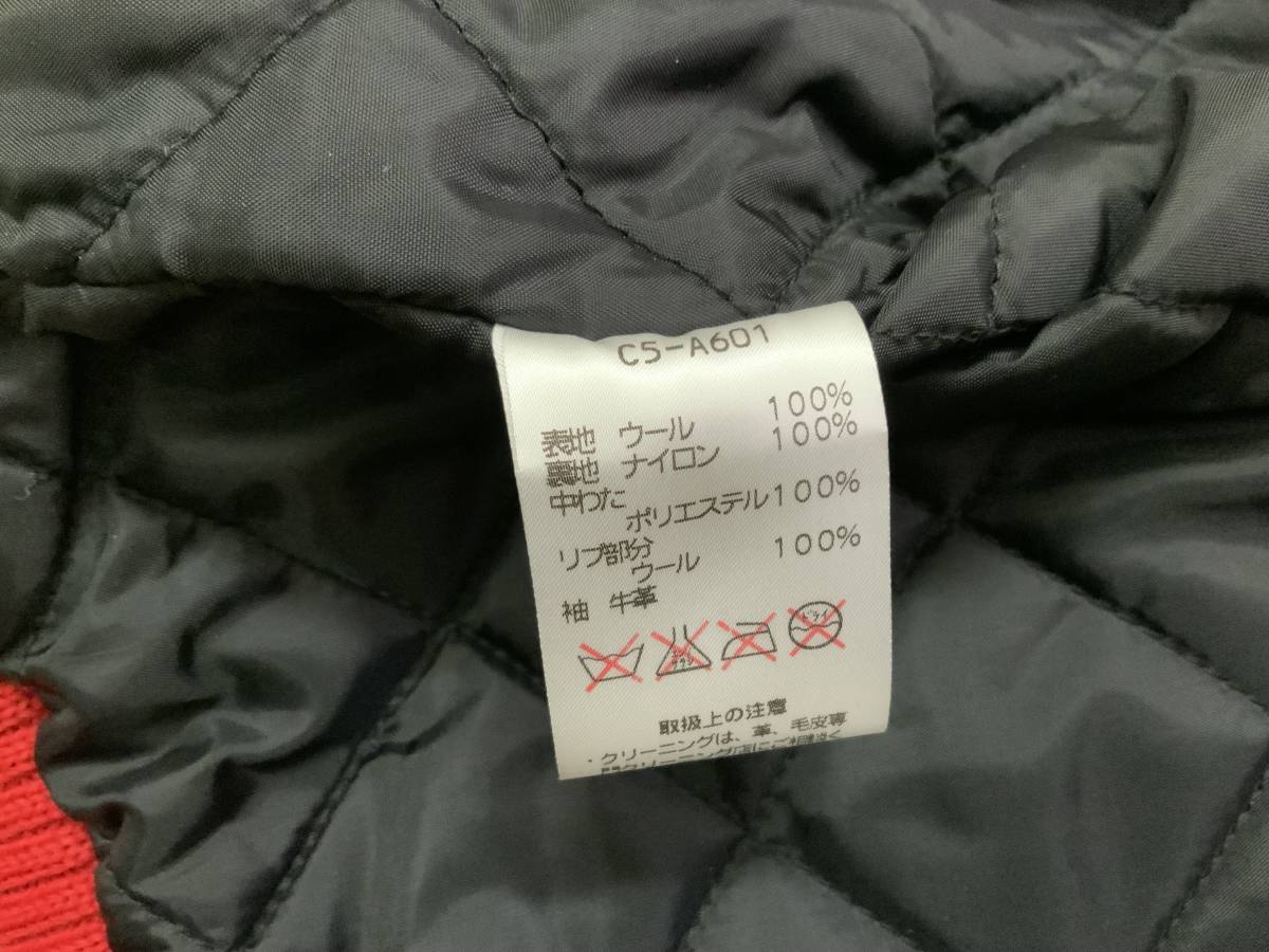 極美品 限定200着品 Champion チャンピオン アームレザー スタジャン