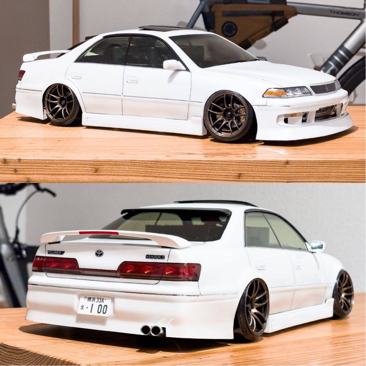 1/10 RC-ART トヨタ JZX100 マークⅡ ツアラーV ボディ 神奈川仕様