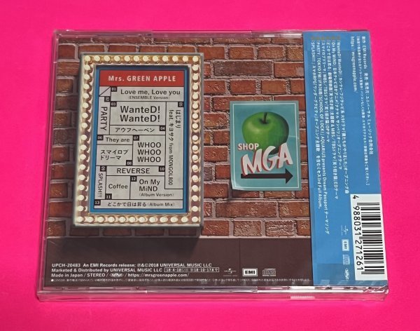 新品未開封】 Mrs GREEN APPLE CD ENSEMBLE 通常盤 アルバム ミセス