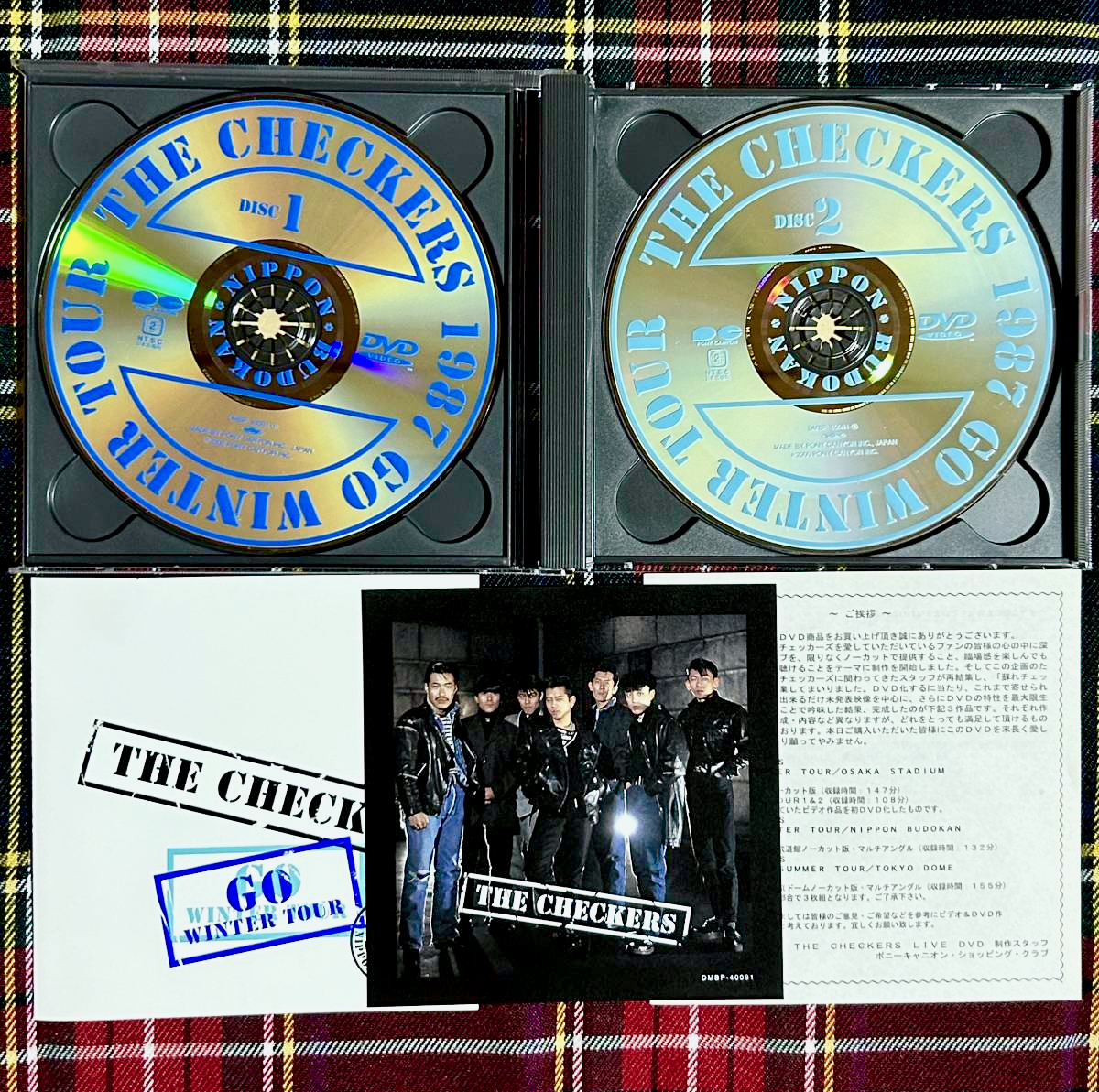 美品 ＞ チェッカーズ 1987 GO WINTER TOUR 【ノーカット版DVD・通販