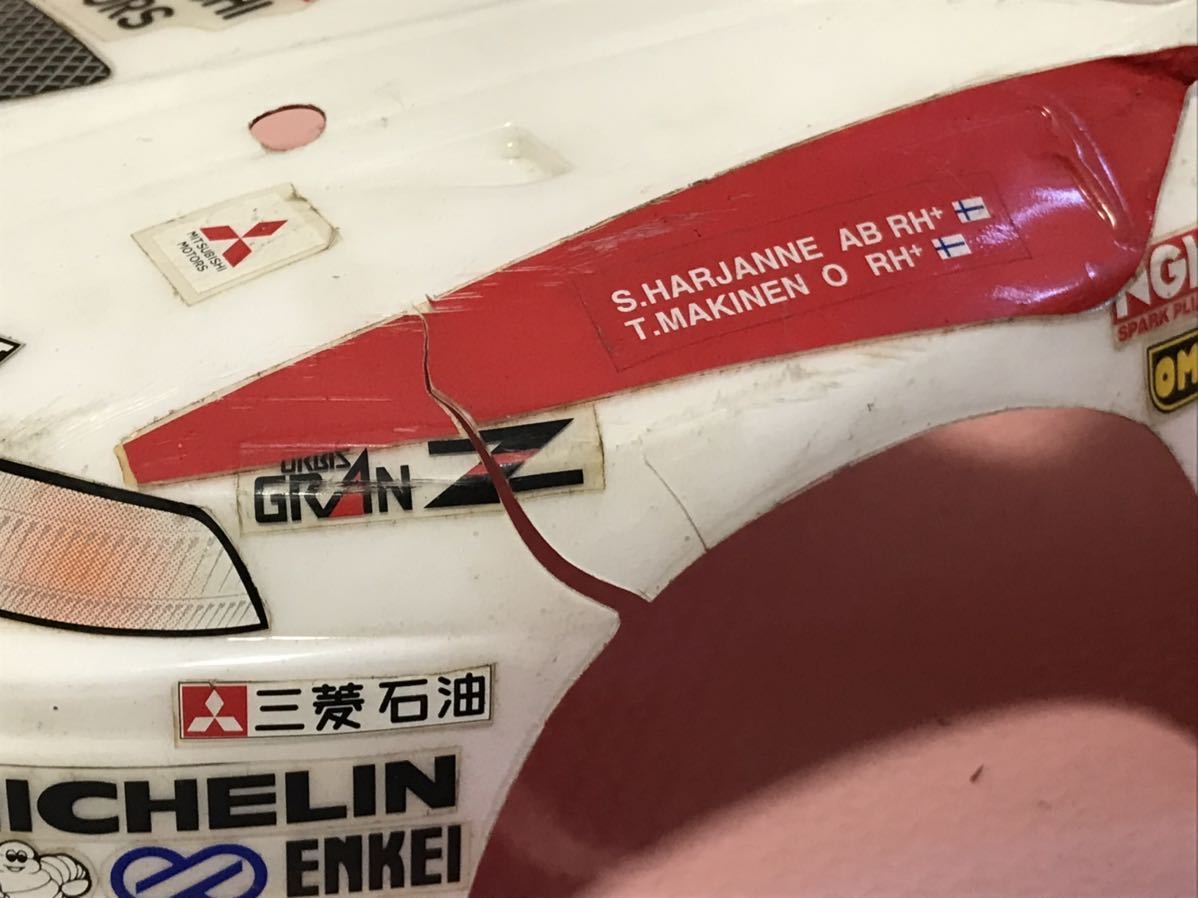 送料無料 1/8 京商 三菱 ランサー エボリューション エンジンカー