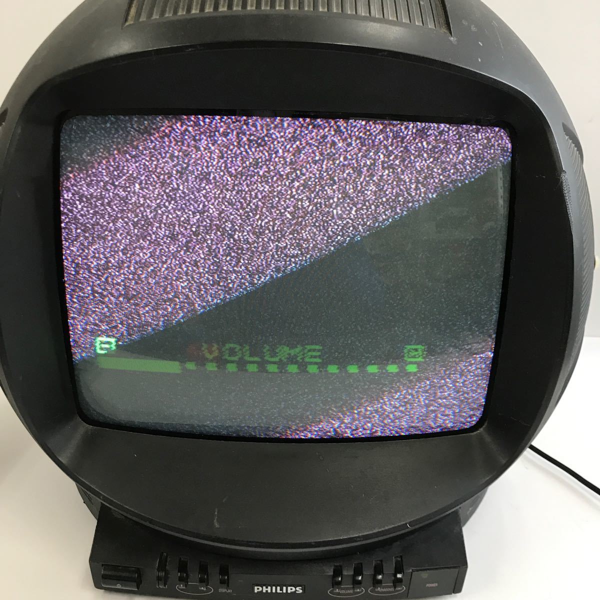 Yahoo!オークション - PHILIPS ヘルメット型 ブラウン管テレビ 14S11B