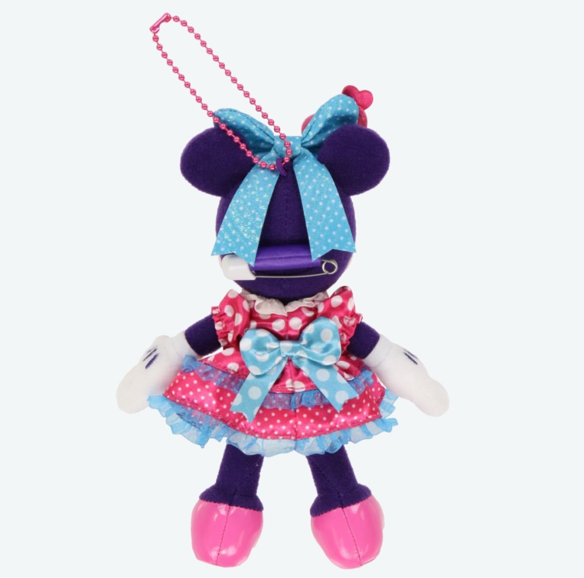 ディズニーランド パルパルーザ ぬいぐるみバッジ ミッキー ミニー