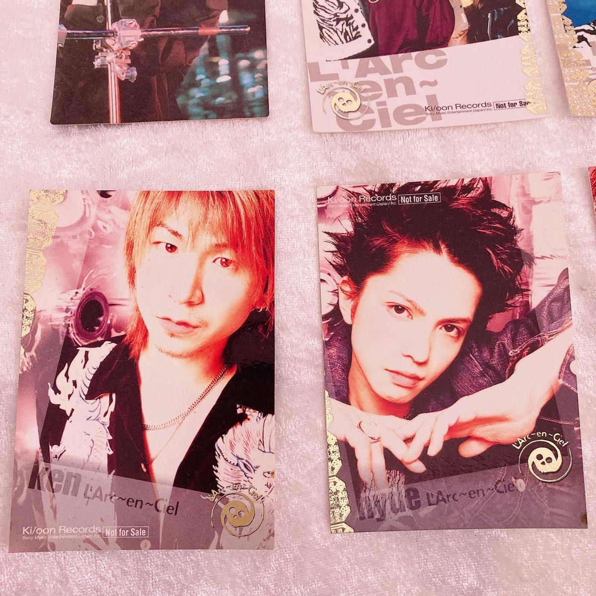6枚セット】L'Arc〜en〜Ciel ラルク ラルクアンシエル カードセット