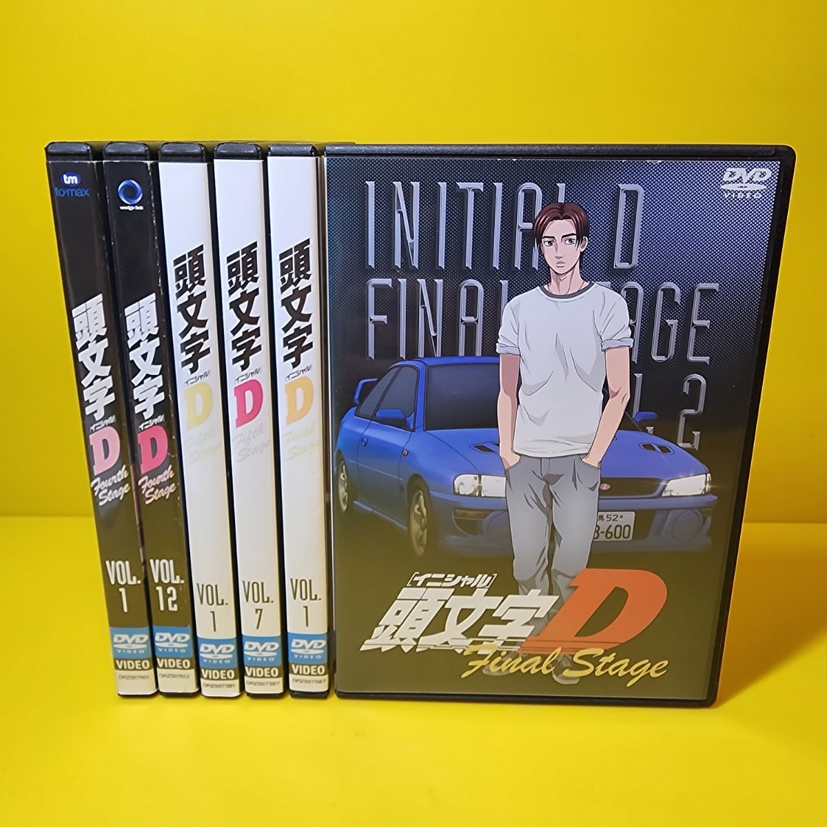 新品ケース 交換済み頭文字D Fourth + Fifth（5th）+ final DVD 21本巻