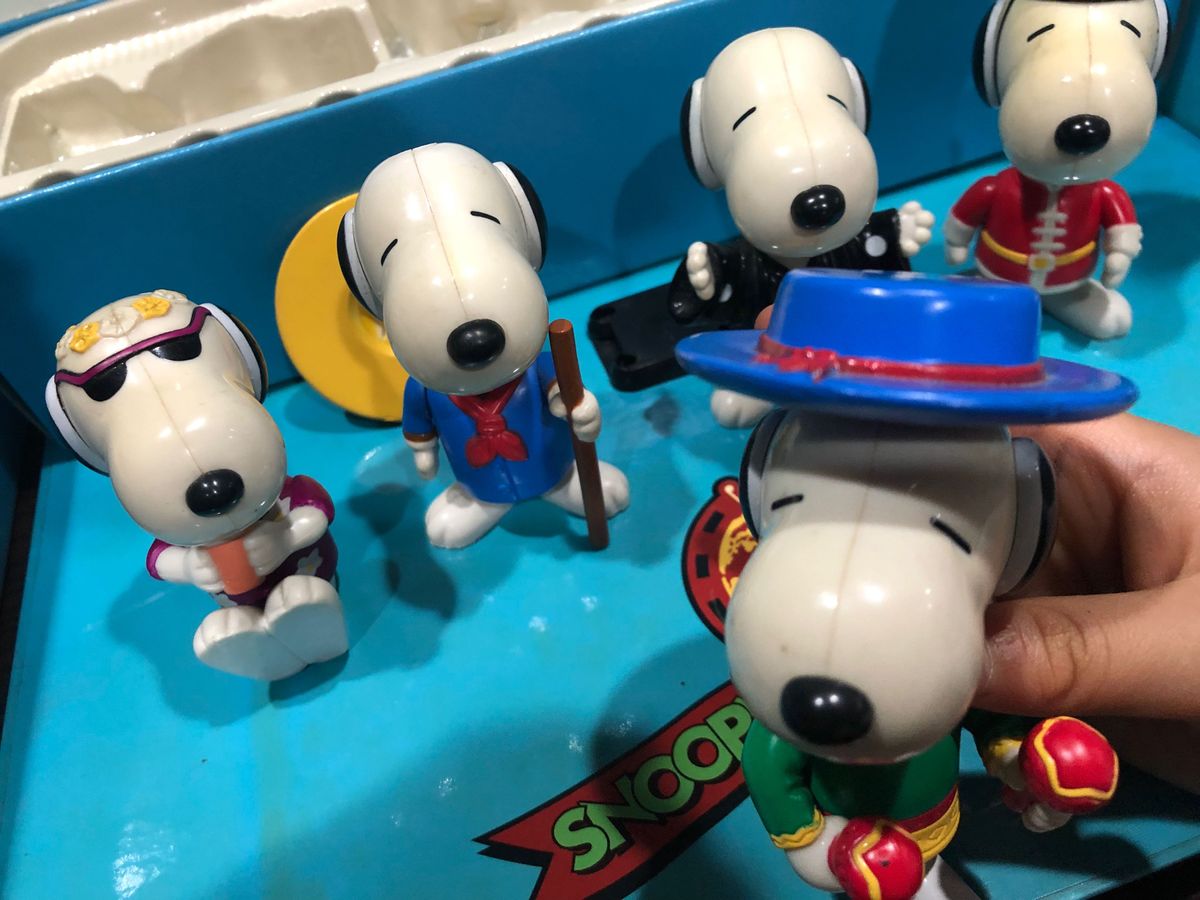 激レア 1997年 マクドナルド スヌーピー ワールドツアー フィギュア28