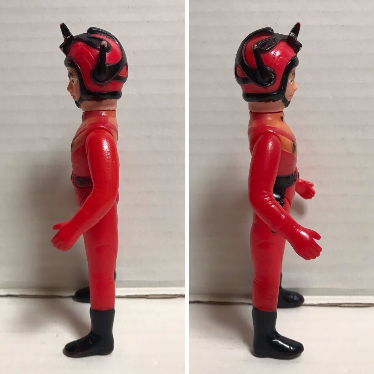 Yahoo!オークション - 当時物 ブルマァク 五隊員セット TAC隊員 ソフビ