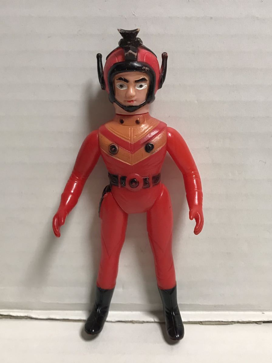 Yahoo!オークション - 当時物 ブルマァク 五隊員セット TAC隊員 ソフビ