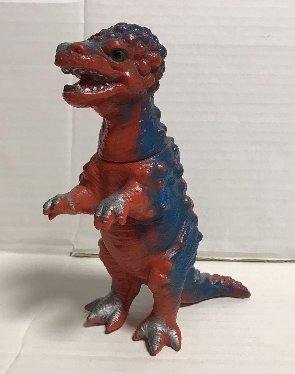 Yahoo!オークション - 当時物 三浦トーイ 怪獣 パチ 怪獣 恐竜 ソフビ