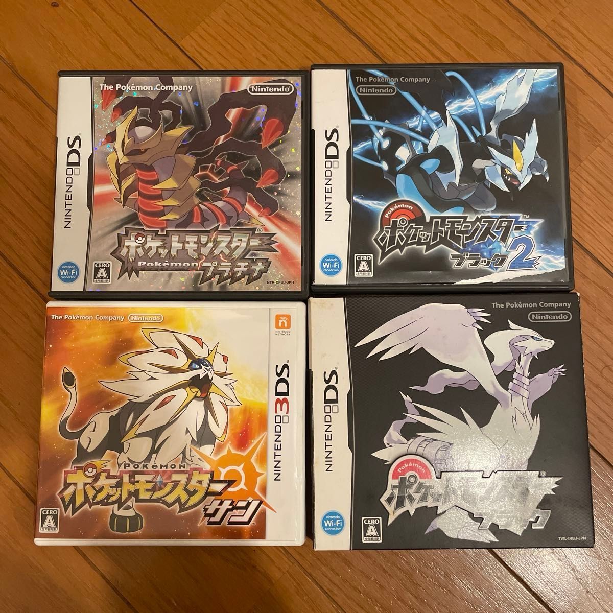 ポケットモンスター◇3DS DS ソフト カセット 5本セット ポケモン ds