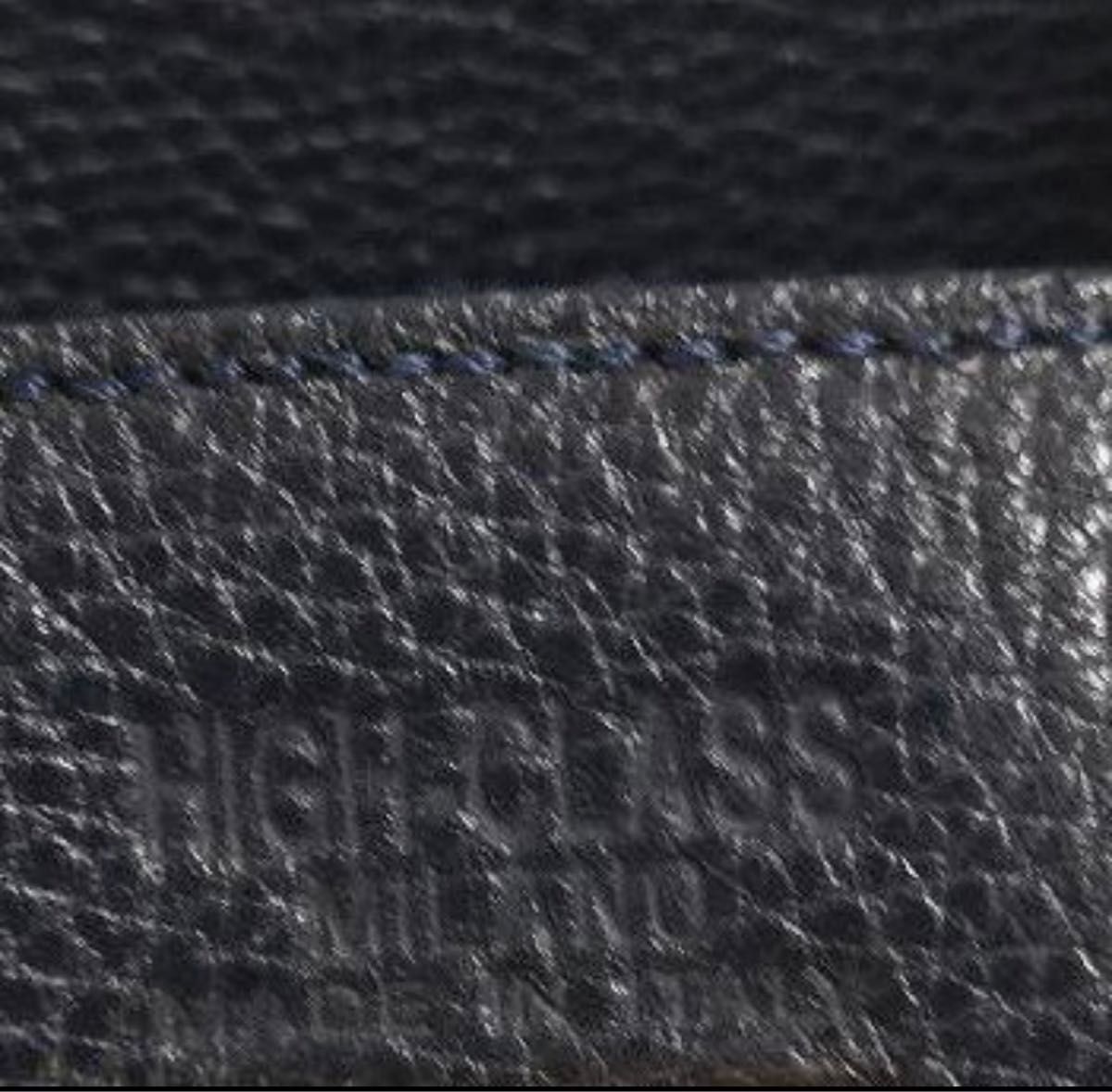 美品 40 ネイビー×シルバー ヘンリーハイクラス ハイクラス 男性可