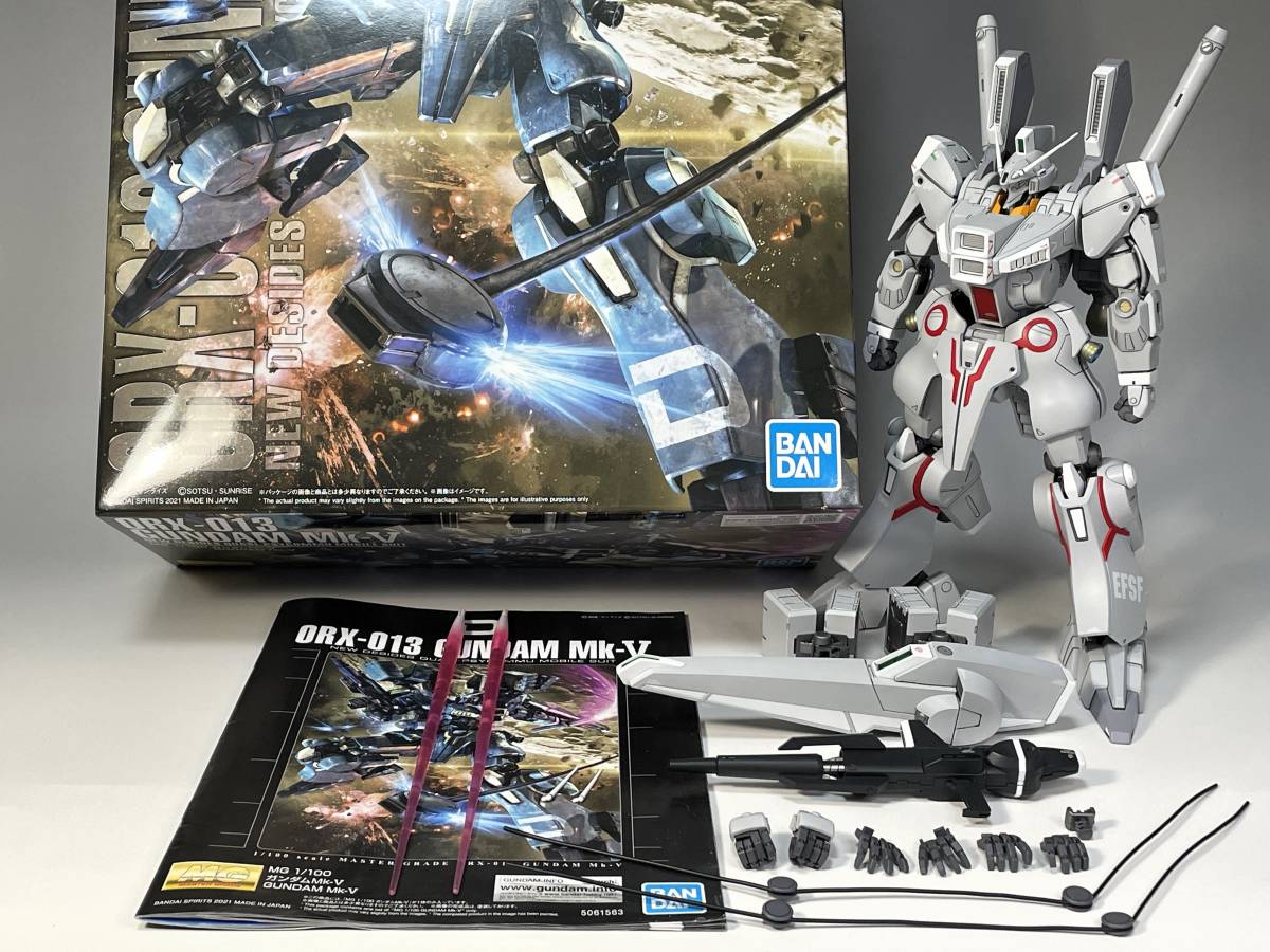MG ORX-013ガンダムMk-V 連邦カラー 塗装済み完成品｜Yahoo!フリマ（旧
