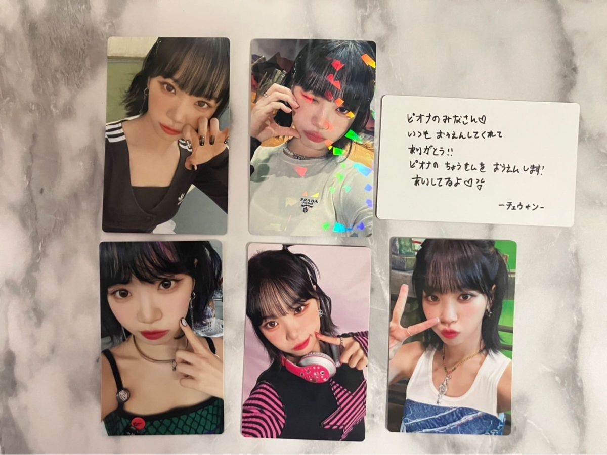 LE SSERAFIM UNFORGIVEN 日本語 チェウォン トレカ｜Yahoo!フリマ（旧