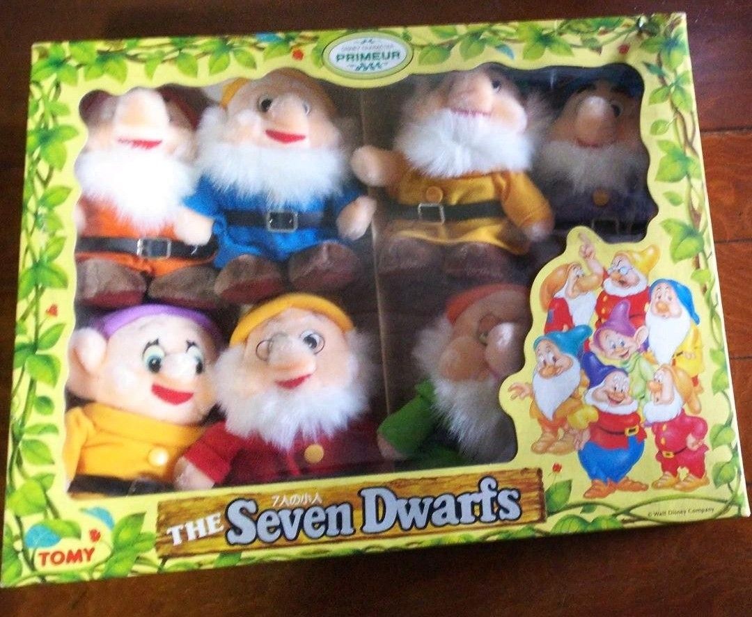 値下げ【超レア品 】七人の小人ぬいぐるみセット 綺麗｜Yahoo!フリマ