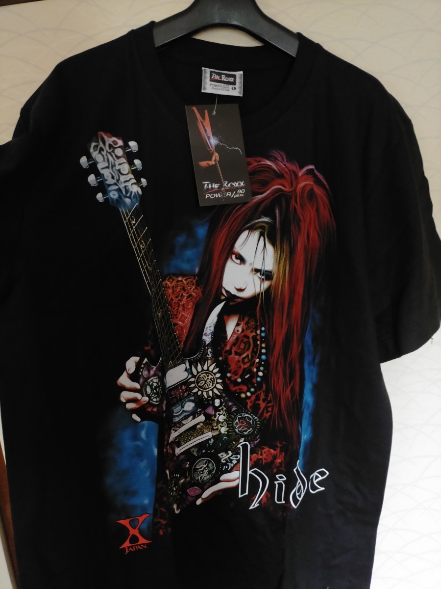 Tシャツ 80年代 X hide ヒデ ギターリスト フォトT プリント レア 80