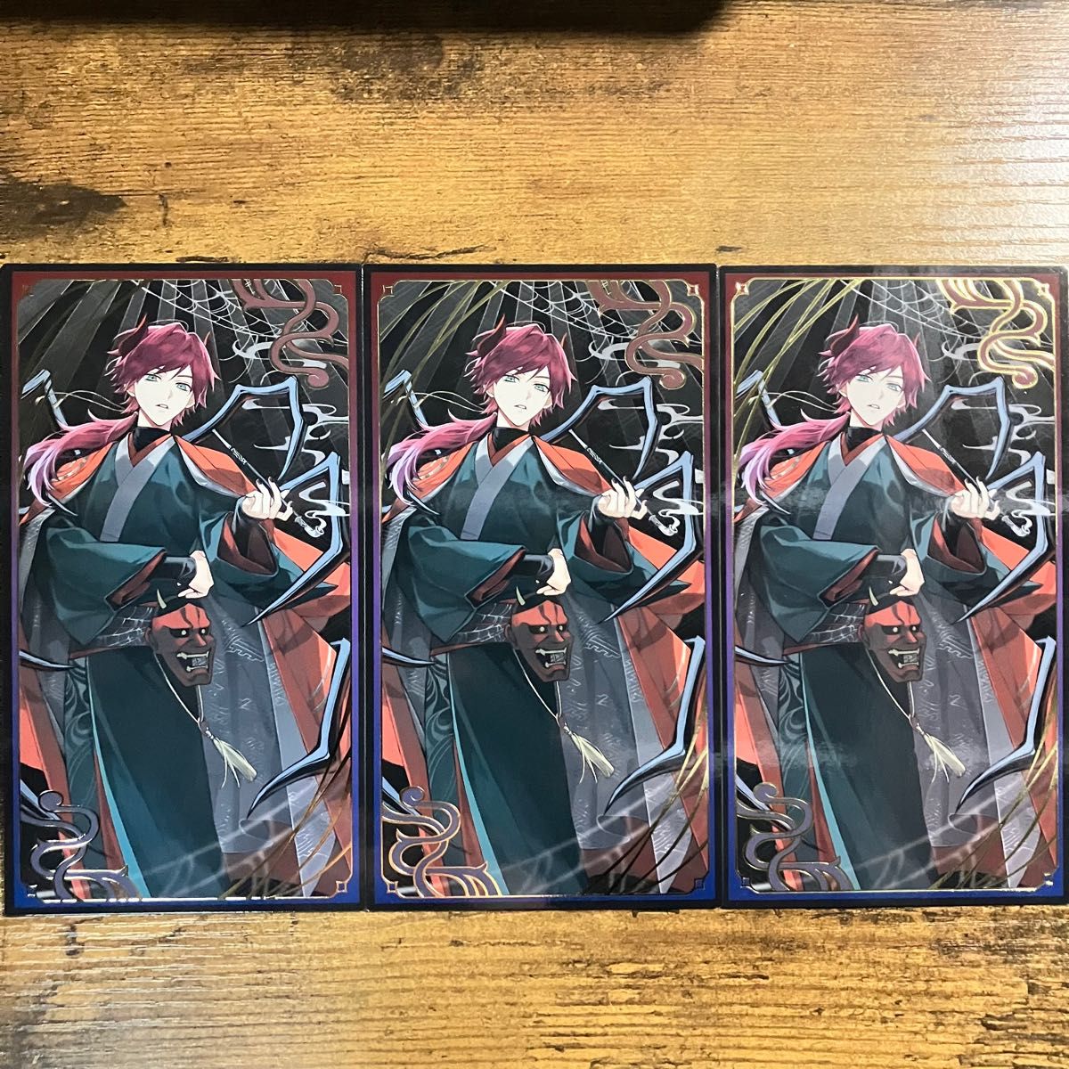 にじさんじ 妖怪万化 お札風カード ローレン ノーマル 3枚 6周年 6th