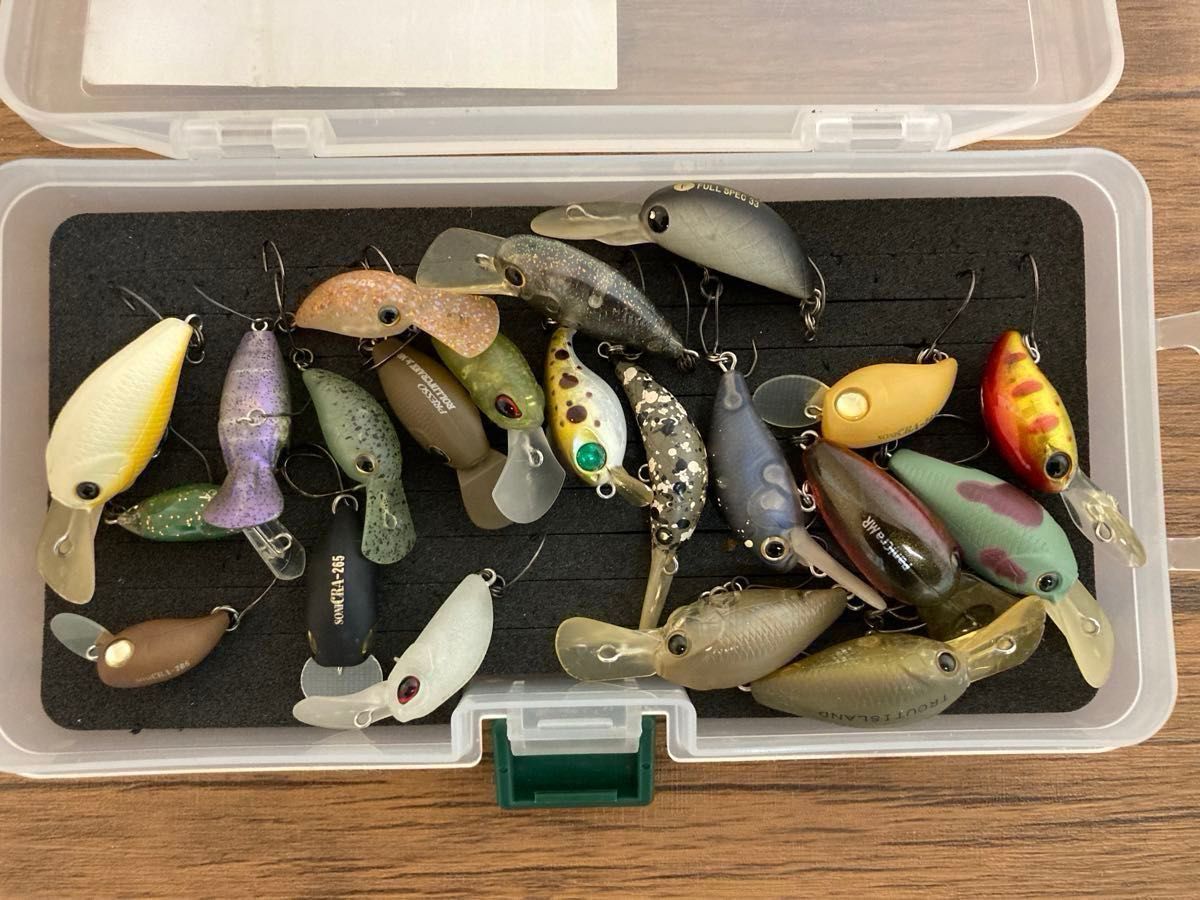 タックルボックスセット 即購入OK 管釣り引退品です エリアトラウト