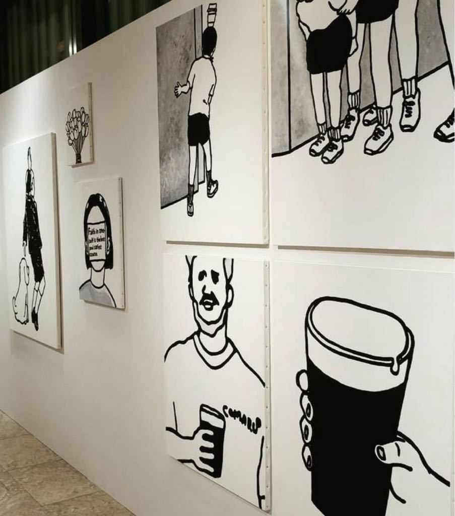 Yahoo!オークション - 【直筆大判】ニシクボサユリ 原画 キャンバス作