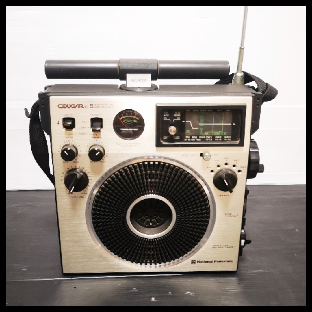 Yahoo!オークション - ナショナル パナソニック BCLラジオ クーガーCOU
