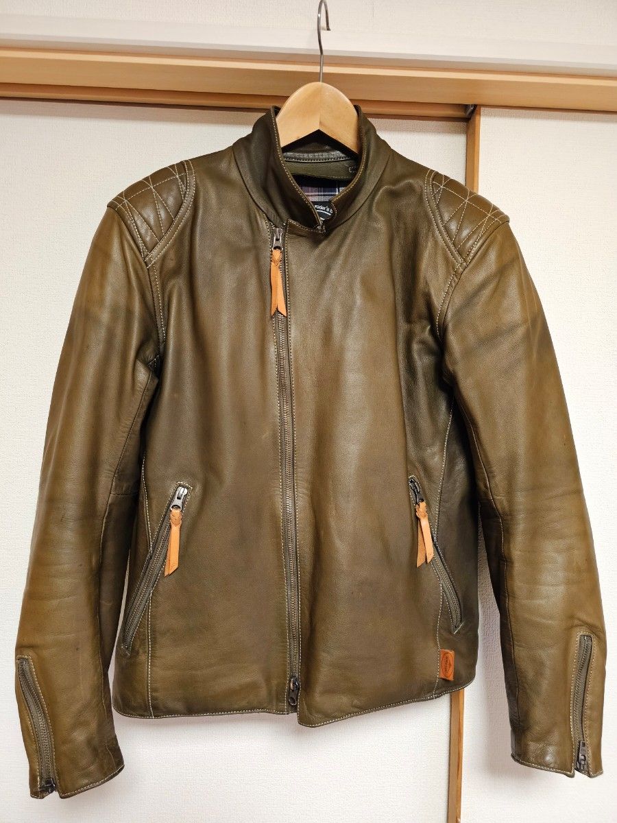 クシタニ アンフィニッシュド ジャケットⅡ K-0672 Lサイズ オリーブ