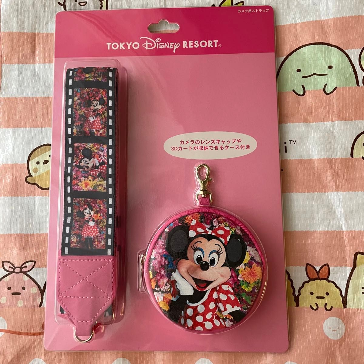 未使用】 TDR ディズニー カメラストラップ ミニーマウス ミニーちゃん