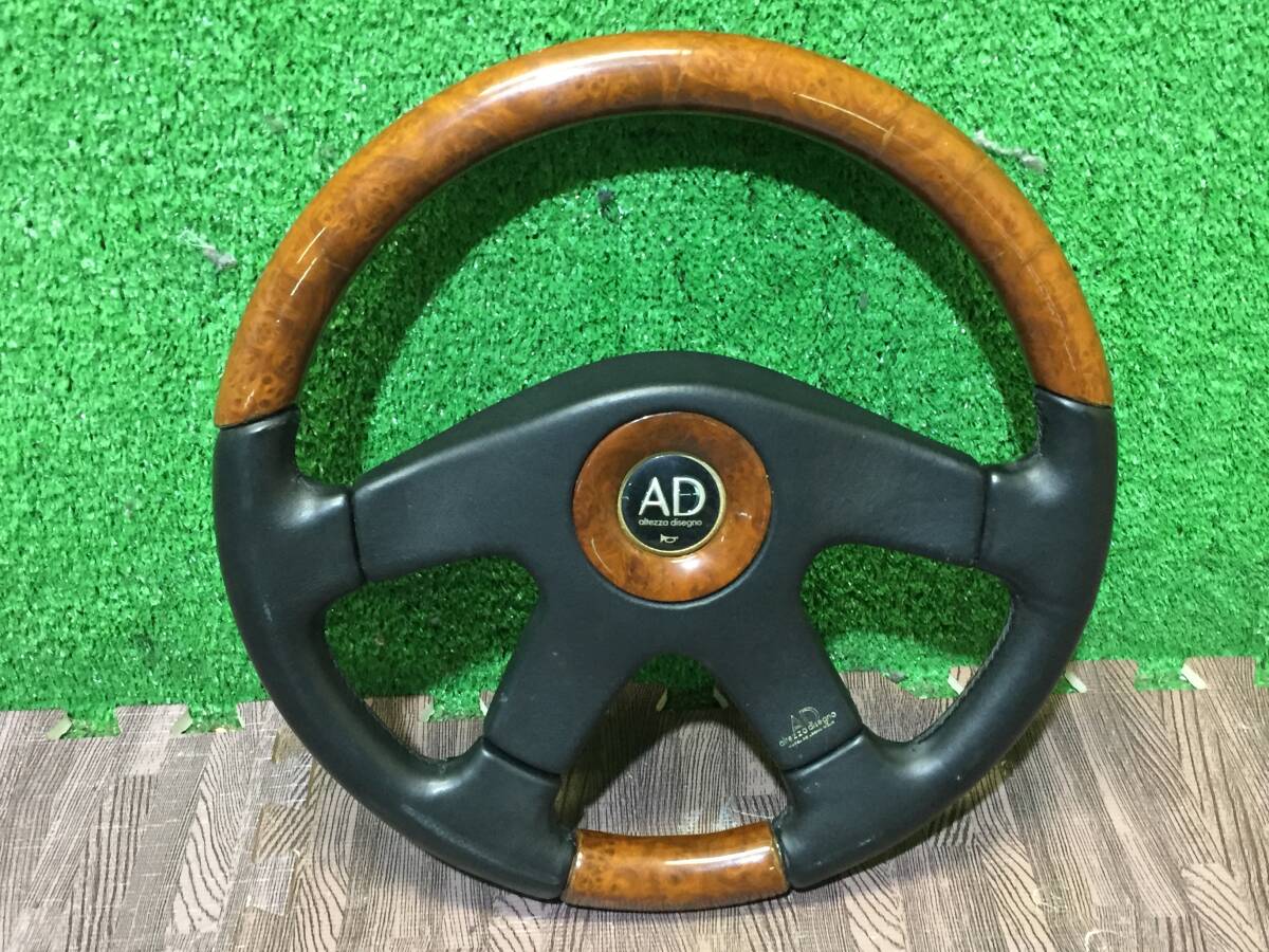 Yahoo!オークション - AD altezza ウッド ステアリングハンドル 管1726