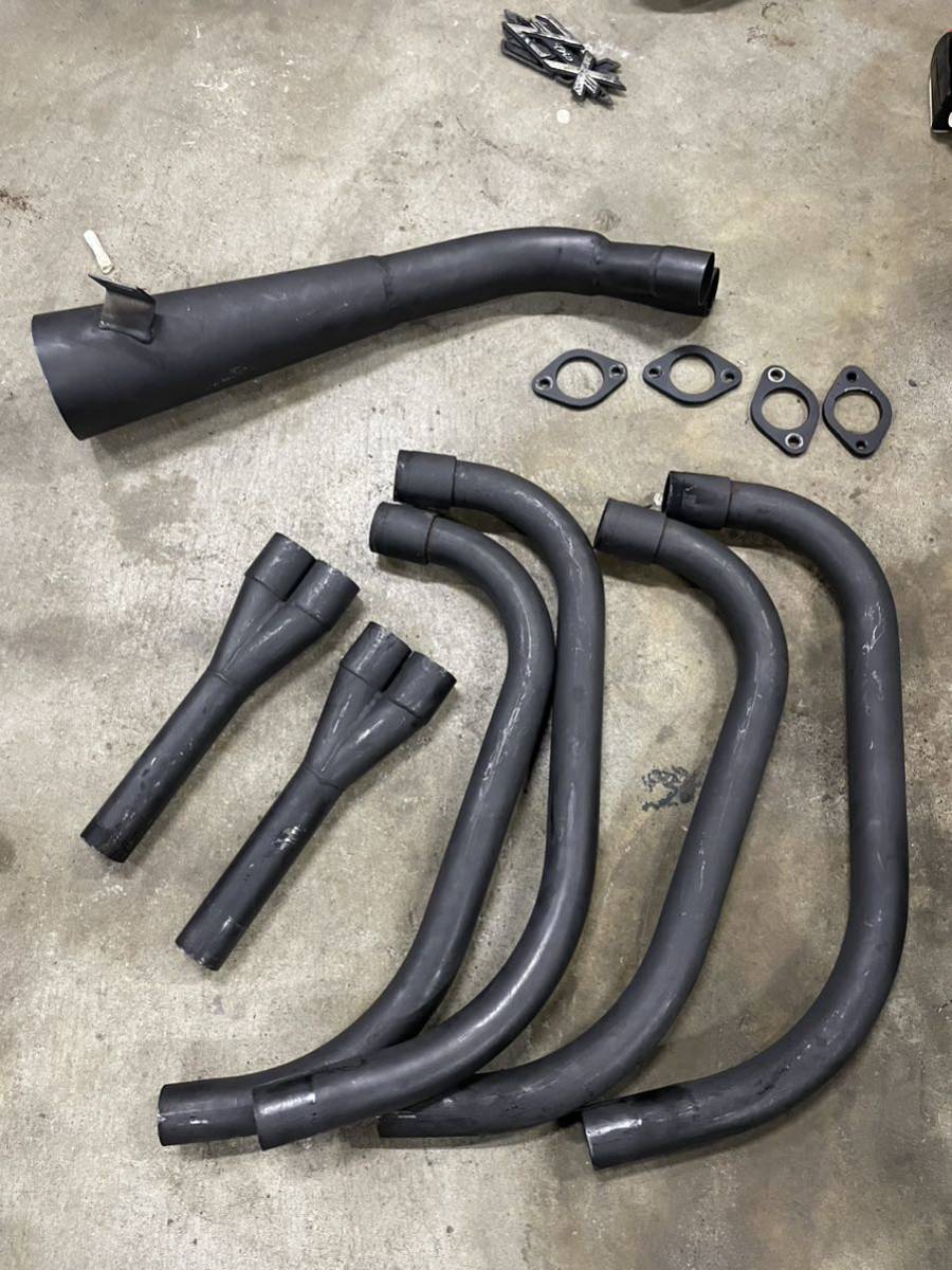 Yahoo!オークション - ゼファー400/X ヤシメガ2 メガホンマフラー ステ