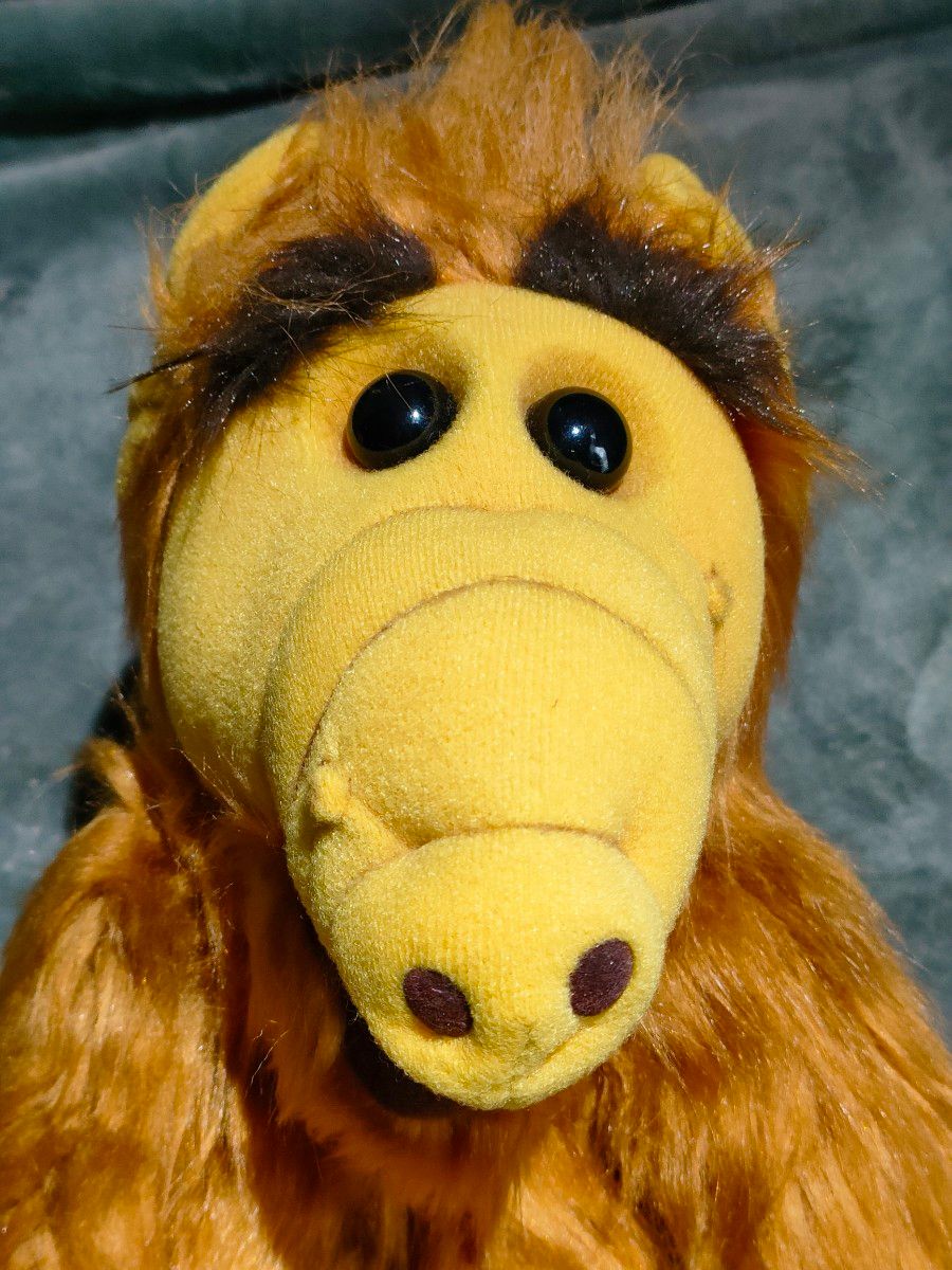 美品 アルフぬいぐるみ/ALF/所ジョージ/NHK/Coleco/コレコ/80年代